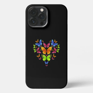 Herz Butterfly iPhone 13 Pro Max Hülle