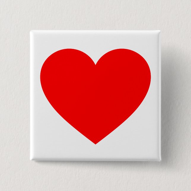 Herz Button (Vorderseite)