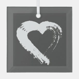 Herz Car Ornament Aus Glas