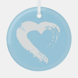 Herz Car Ornament Aus Glas