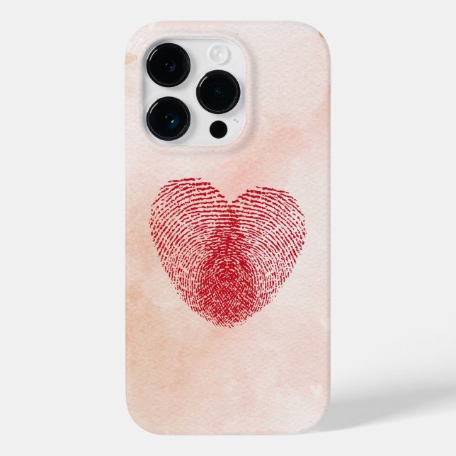 Herz Case-Mate iPhone Hülle (Rückseite)