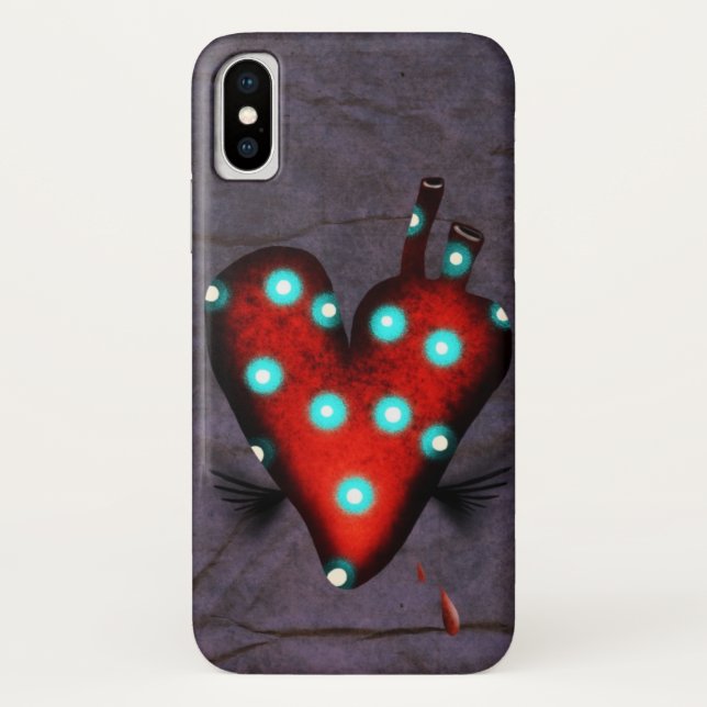 HERZ Case-Mate iPhone HÜLLE (Rückseite)