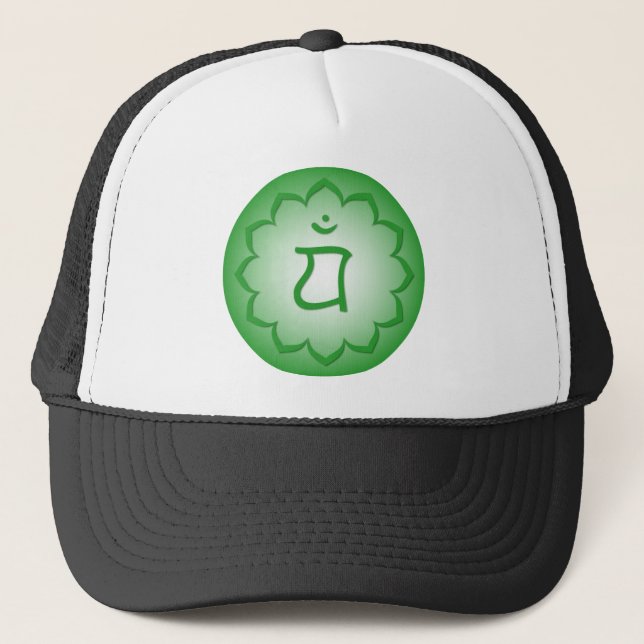 Herz Chakra - Anahata Truckerkappe (Vorderseite)
