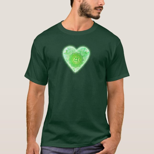 Herz Chakra T-Shirt (Vorderseite)