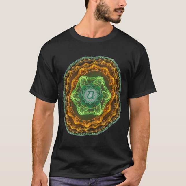 Herz Chakra T-Shirt (Vorderseite)