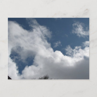 Herz Cloud Postcard Postkarte