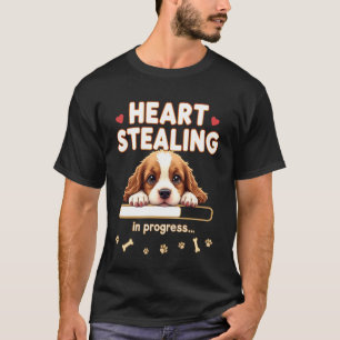 Herz Cocker Spaniel Hund Lustiges Geschenk Cocker T-Shirt