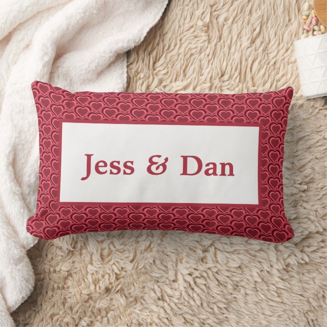 Herz Couple Lendenkissen (Decke)