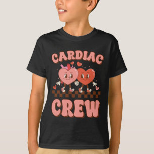 Herz Crew Herz Krankenschwester Echo Tech Valentin T-Shirt