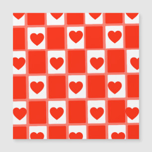 Herz Custom Sustainable Premium Crew Socke Magnetkarte