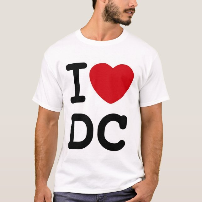 (Herz) DC I T-Shirt (Vorderseite)