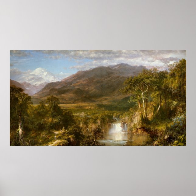 Herz der Anden 1859 Poster (Vorne)