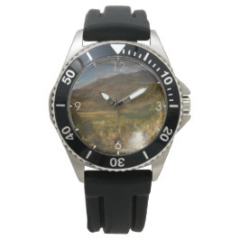 Herz der Anden (südamerikanische Landschaft) Armbanduhr