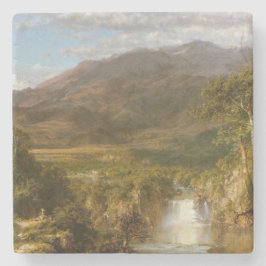 Herz der Anden (südamerikanische Landschaft) Steinuntersetzer