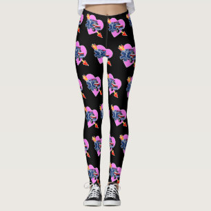 Herz der EMS-Notfallversorgung Leggings