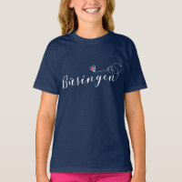 Herz der Flagge Büsingen am T - Shirt Hochrhein