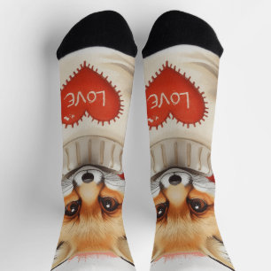 Herz der Füchsin Socken