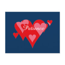 Herz der Geduld von Janz Police Box Blue