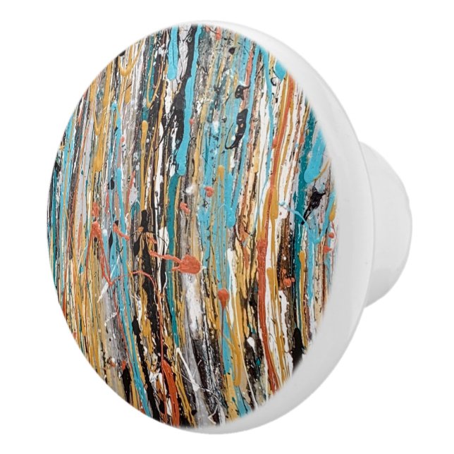 Herz der Goldenen Keramik Keramikknauf (Rechts)