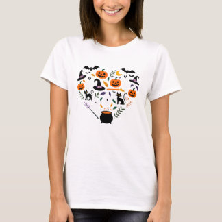 Herz der Halloween-Magie T-Shirt