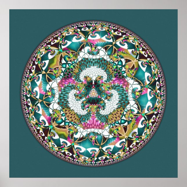 Herz der Kapitulation Mandala 13 Poster (Vorne)