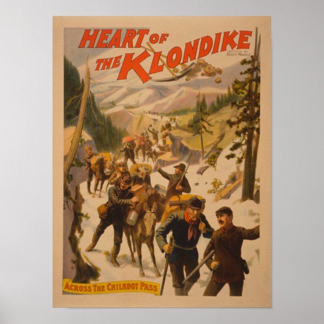 Herz der Klondike - Across Chilkoot Pass Poster (Vorne)