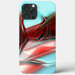 Herz der Kristalllinien über die sandige Bergstruk Case-Mate iPhone Hülle