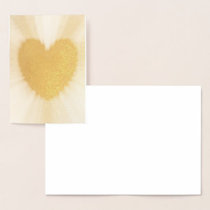 Herz der Liebe Folienkarte