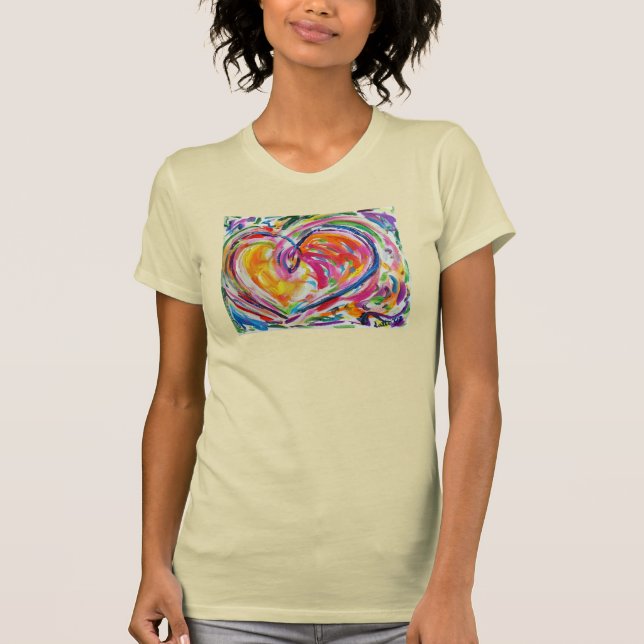 Herz der Liebe  T - Shirt von Joy Artwork (Vorderseite)
