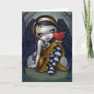 "Herz der Nägel" Gruß-Karte Feiertagskarte