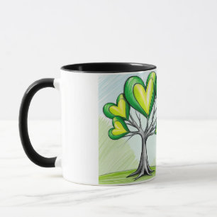 Herz der Natur - Lassen Sie uns unsere Welt schütz Tasse