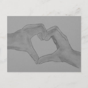 Herz der Postkarte