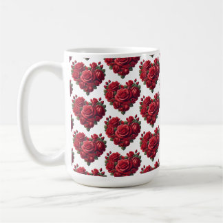 Herz der Rose - Romantische Blumenkunst Kaffeetasse
