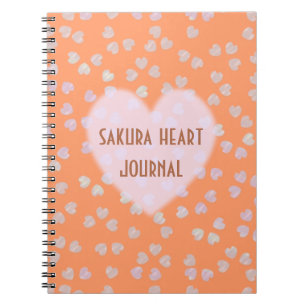 Herz der Sakura Notizblock