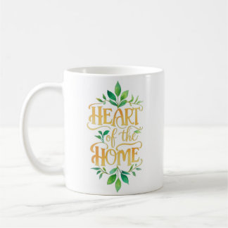 Herz der Zuhause | Tasse personalisierter Name