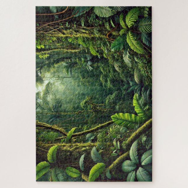 "Herz des Amazonas" - Jigsaw Puzzle (Vertikal)