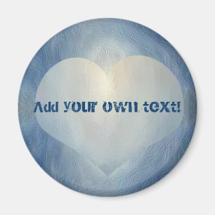 Herz des blauen Mondes Magnet
