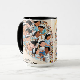 Herz des Gesundheitswesens: Das Mitgefühl der Tass Tasse