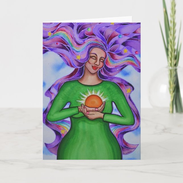 Herz des Heilens von #2 durch Rita Loyd Karte (Vorderseite)