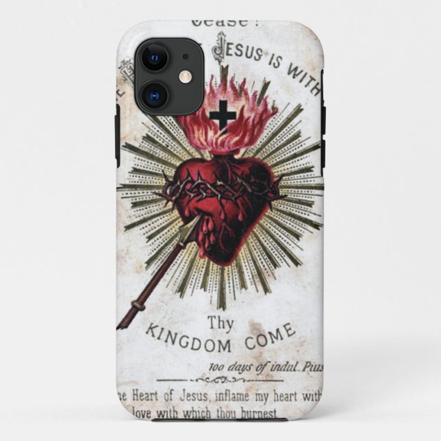 Herz des Jesus-Case-Mate-Falles Case-Mate iPhone Hülle (Rückseite)