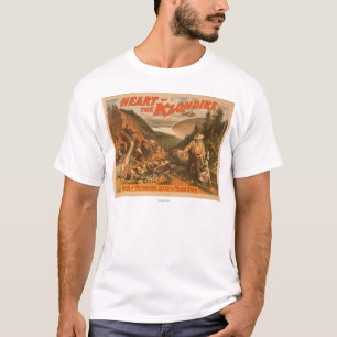 Herz des Klondike-Goldförderungs-Theaters 2 T-Shirt