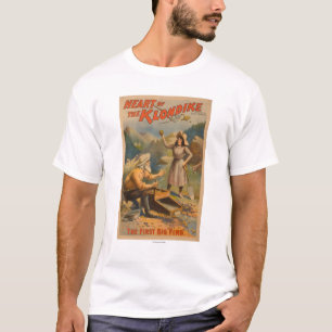 Herz des Klondike-Goldförderungs-Theaters T-Shirt
