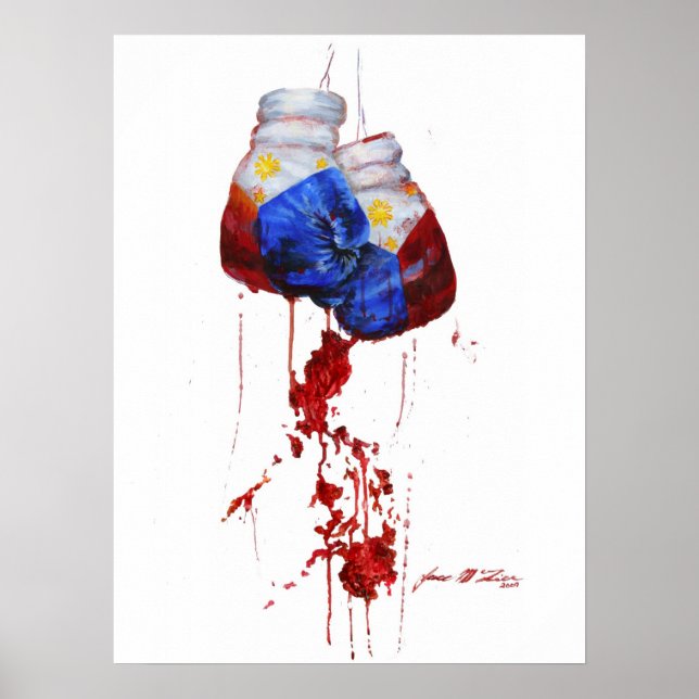 Herz des philippinischen Kriegers Poster (Vorne)