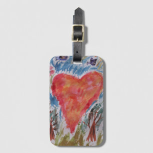 Herz des Planeten Gepäckanhänger