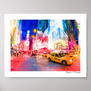 Herz des Times Square - NYC - Mini Poster