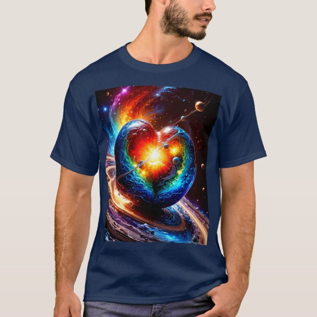 Herz des Universums T-Shirt (Vorderseite)