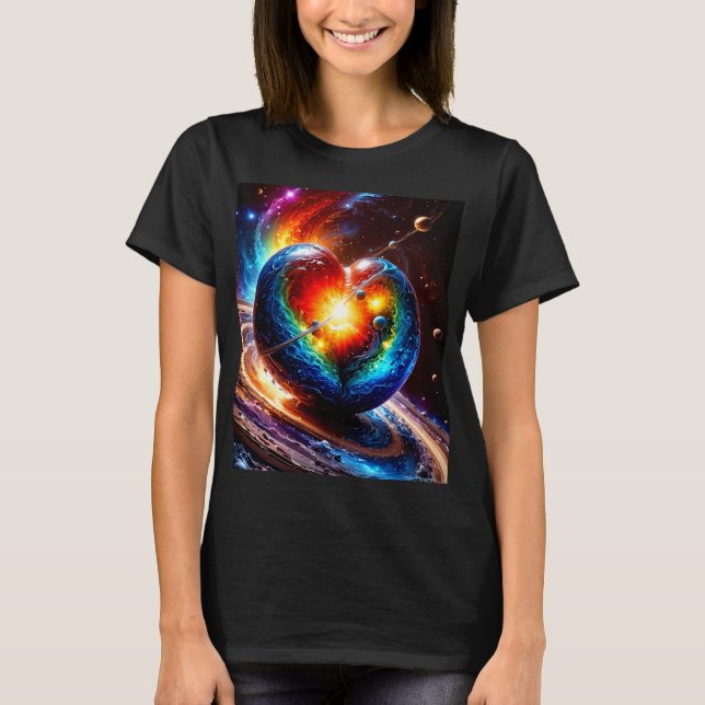 Herz des Universums T-Shirt (Vorderseite)