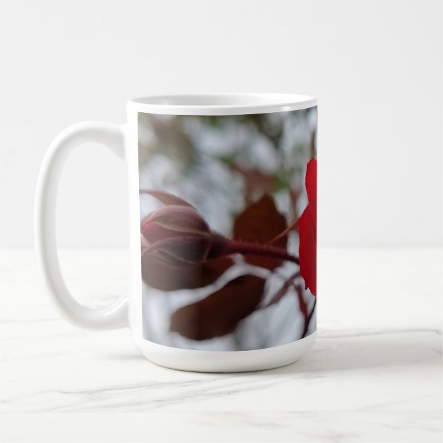 Herz des Winterbechers Kaffeetasse (Links)