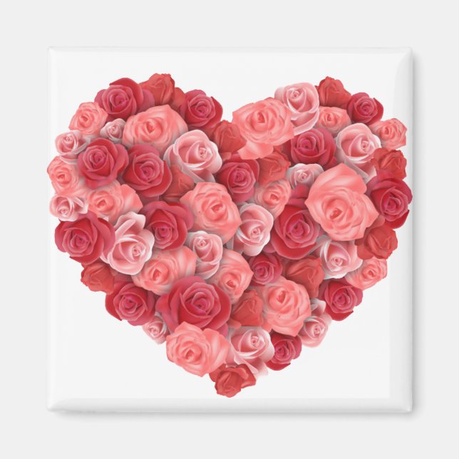 Herz Design Magnet (Vorne)