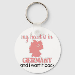 Herz Deutschland Schlüsselanhänger